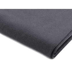 Tricot bumbac elastic, circular - Gri (1 Metru)