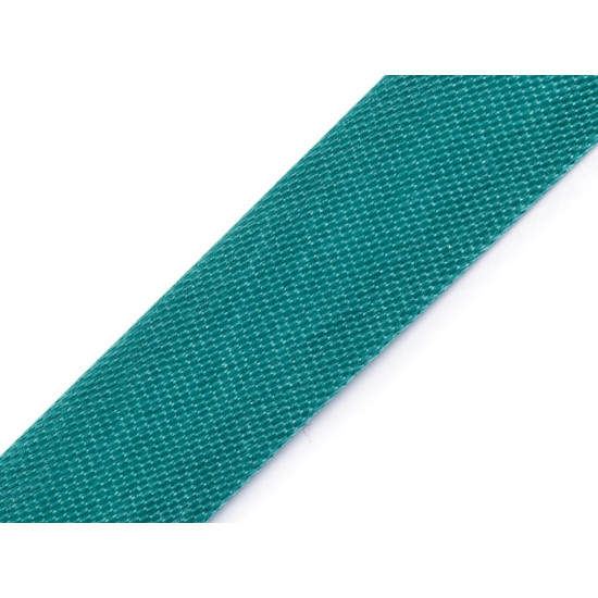 Bandă bias satinată, lățime 15 mm - Bleu gheață (1 Metru) Bandă bias satinată, lățime 15 mm - Bleu gheață (1 Metru)