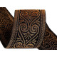 Panglică țesută tip jacquard, lățime 50 mm - Argintiu (20 Metri) Panglică țesută tip jacquard, lățime 50 mm - Argintiu (20 Metri)