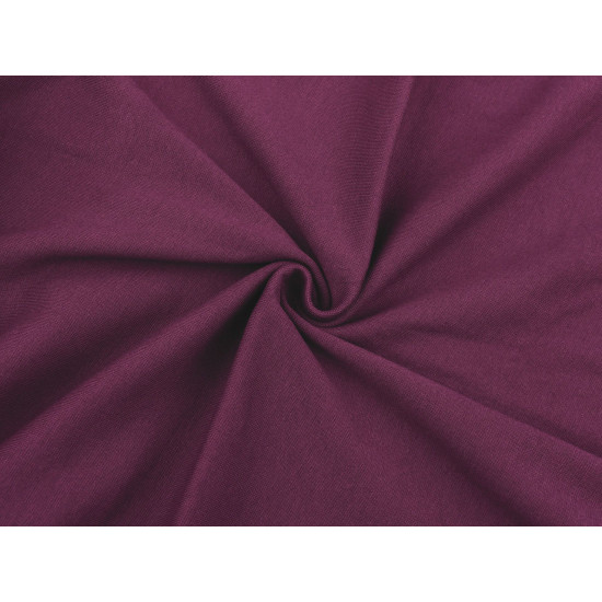 Tricot bumbac elastic - Roșu închis (5 Metri) Tricot bumbac elastic - Roșu închis (5 Metri)