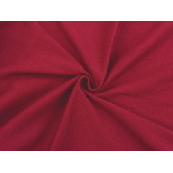 Tricot bumbac elastic - Roșu închis (1 Metru)