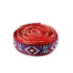 Panglică țesută, motiv indian, lățime 16 mm - Roșu (45 Metri) Panglică țesută, motiv indian, lățime 16 mm - Roșu (45 Metri)