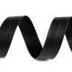 Bandă bias imitație piele, lățime 20 mm - Negru (1 Metru) Bandă bias imitație piele, lățime 20 mm - Negru (1 Metru)
