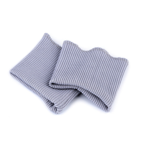 Manșete elastice tricotate, lățime 7 cm - Gri (5 Perechi) Manșete elastice tricotate, lățime 7 cm - Gri (5 Perechi)