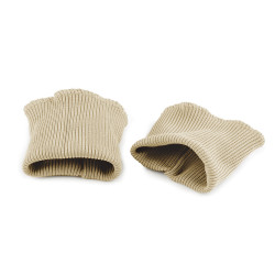 Manșete elastice tricotate, lățime 7 cm - Ecru (1 Pereche)