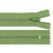 Fermoar spiralat nedetașabil no 3, lungime 18 cm - Verde kaki (10 Bucăți)