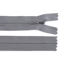 Fermoar ascuns nedetașabil no 3 lungime 18 cm - Gri neutral (1 Bucată)