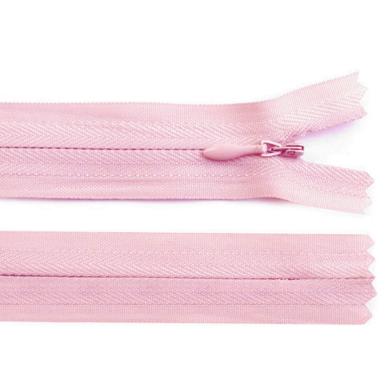 Fermoar ascuns nedetașabil no 3 lungime 18 cm - Roșu (50 Bucăți) Fermoar ascuns nedetașabil no 3 lungime 18 cm - Roșu (50 Bucăți)