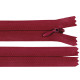 Fermoar ascuns nedetașabil no 3 lungime 18 cm - Roșu (50 Bucăți) Fermoar ascuns nedetașabil no 3 lungime 18 cm - Roșu (50 Bucăți)