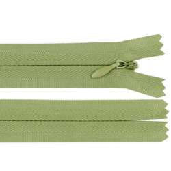 Fermoar ascuns nedetașabil no 3 lungime 18 cm - Verde (1 Bucată)