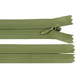Fermoar ascuns nedetașabil no 3 lungime 20 cm - Verde kaki (1 Bucată)