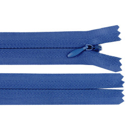 Fermoar ascuns nedetașabil no 3 lungime 25 cm - Albastru denim (1 Bucată)