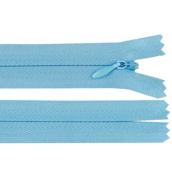 Fermoar ascuns nedetașabil no 3 lungime 25 cm - Baby blue (1 Bucată)