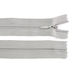 Fermoar ascuns nedetașabil no 3 lungime 45 cm - Gri deschis (1 Bucată)