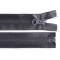 Fermoar spiralat rezistent la apă no 7, lungime 60 cm - Gri închis (1 Bucată)