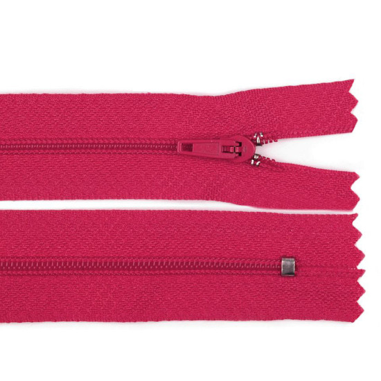 Fermoar spiralat nedetașabil no 3, lungime 20 cm - Roșu (50 Bucăți) Fermoar spiralat nedetașabil no 3, lungime 20 cm - Roșu (50 Bucăți)