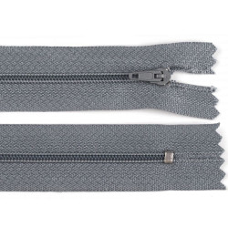 Fermoar spiralat nedetașabil no 3, lungime 20 cm - Gri neutral (1 Bucată)