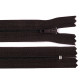 Fermoar spiralat nedetașabil no 3, lungime 25 cm - Bordo (10 Bucăți)