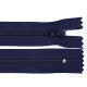Fermoar spiralat nedetașabil no 3, lungime 25 cm - Bordo (10 Bucăți)