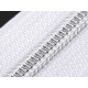 Fermoar spiralat argintiu, no 7 lungime 70 cm - Alb (10 Bucăți) Fermoar spiralat argintiu, no 7 lungime 70 cm - Alb (10 Bucăți)