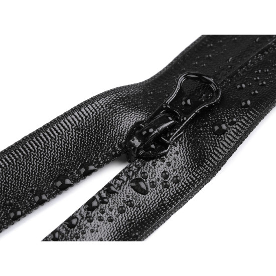 Fermoar spiralat rezistent la apă no 7, lungime 80 cm - Albastru închis (1 Bucată) Fermoar spiralat rezistent la apă no 7, lungime 80 cm - Albastru închis (1 Bucată)