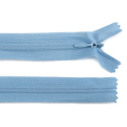 Fermoar ascuns nedetașabil, no 3 lungime 50 cm - Bleu nu-mă-uita (1 Bucată)