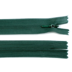 Fermoar ascuns nedetașabil, no 3 lungime 50 cm - Verde pin (1 Bucată)