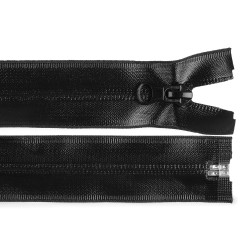 Fermoar spiralat rezistent la apa nr. 7 lungime 90 cm - Negru (1 Bucată)