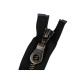 Fermoar din alamă ykk no 5, lungime 70 cm - Negru (25 Bucăți) Fermoar din alamă ykk no 5, lungime 70 cm - Negru (25 Bucăți)