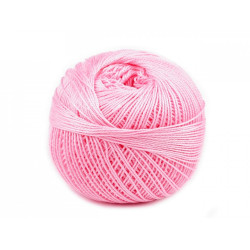 Aţă pentru brodat / croșetat nitarna cehia - Candy pink (10 Bucăți)