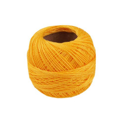 Aţă pentru brodat cotton perle nitarna cehia - Lemon (10 Bucăți)