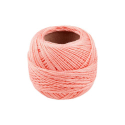 Aţă pentru brodat cotton perle nitarna cehia - Peach bud (10 Bucăți)