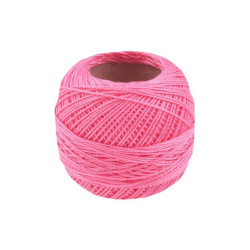Aţă pentru brodat cotton perle nitarna cehia - Pink carnation (10 Bucăți)