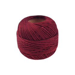 Aţă pentru brodat cotton perle nitarna cehia - Rumba red (10 Bucăți)