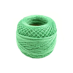 Aţă pentru brodat cotton perle nitarna cehia - Poison green (10 Bucăți)