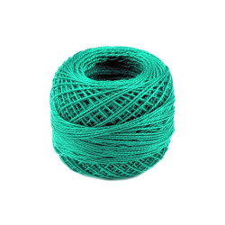 Aţă pentru brodat cotton perle nitarna cehia - Green turmaline (10 Bucăți)