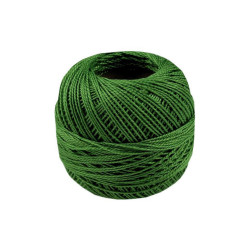 Aţă pentru brodat cotton perle nitarna cehia - Piquant green (10 Bucăți)