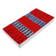 Aţă pentru brodat mouline nitarna cehia, 24 jurubițe / cutie - Fiery red (24 Bucăți) Aţă pentru brodat mouline nitarna cehia, 24 jurubițe / cutie - Fiery red (24 Bucăți)