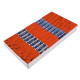 Aţă pentru brodat mouline nitarna cehia, 24 jurubițe / cutie - Fiery red (24 Bucăți) Aţă pentru brodat mouline nitarna cehia, 24 jurubițe / cutie - Fiery red (24 Bucăți)