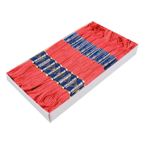 Aţă pentru brodat mouline nitarna cehia, 24 jurubițe / cutie - Fiery red (24 Bucăți) Aţă pentru brodat mouline nitarna cehia, 24 jurubițe / cutie - Fiery red (24 Bucăți)