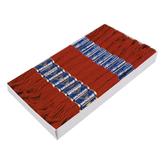 Aţă pentru brodat mouline nitarna cehia, 24 jurubițe / cutie - Fiery red (24 Bucăți) Aţă pentru brodat mouline nitarna cehia, 24 jurubițe / cutie - Fiery red (24 Bucăți)