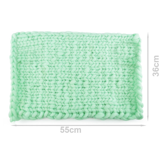 Fir de tricotat gros, cca 250 g - Gri verzui deschis (1 Bucată) Fir de tricotat gros, cca 250 g - Gri verzui deschis (1 Bucată)