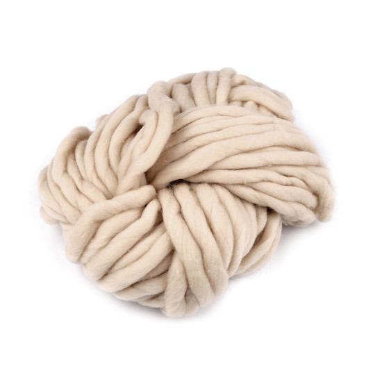 Fir de tricotat gros, cca 250 g - Gri verzui deschis (1 Bucată) Fir de tricotat gros, cca 250 g - Gri verzui deschis (1 Bucată)