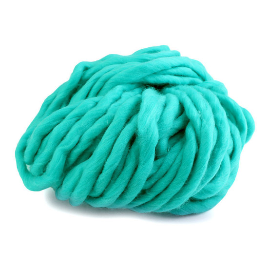 Fir de tricotat gros, cca 250 g - Gri verzui deschis (1 Bucată) Fir de tricotat gros, cca 250 g - Gri verzui deschis (1 Bucată)