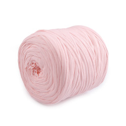 Bandă de tricotat spaghetti, 550-700 g - Roz deschis (1 Bucată)