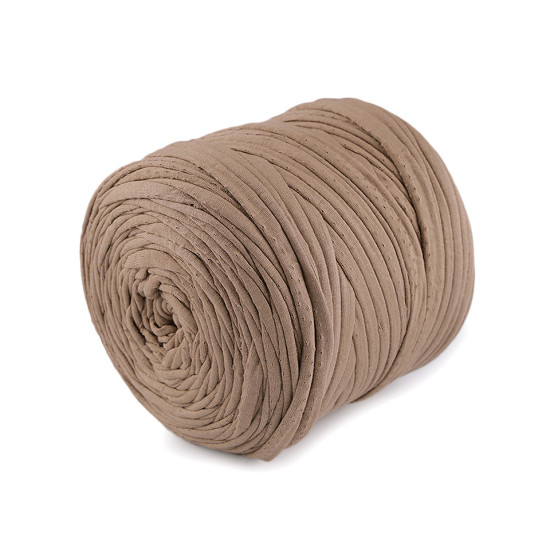 Bandă de tricotat spaghetti, 550-700 g - Crem deschis (1 Bucată) Bandă de tricotat spaghetti, 550-700 g - Crem deschis (1 Bucată)