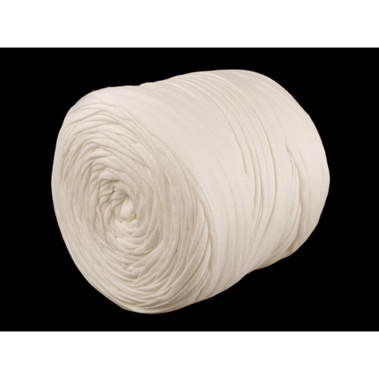 Bandă de tricotat spaghetti, 550-700 g - Crem deschis (1 Bucată) Bandă de tricotat spaghetti, 550-700 g - Crem deschis (1 Bucată)