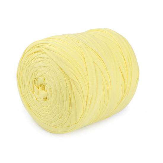 Bandă de tricotat spaghetti, 550-700 g - Crem deschis (1 Bucată) Bandă de tricotat spaghetti, 550-700 g - Crem deschis (1 Bucată)