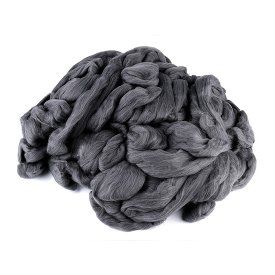 Fir de tricotat extra gros degrade, 1 kg - Gri foarte deschis (1 Bucată) Fir de tricotat extra gros degrade, 1 kg - Gri foarte deschis (1 Bucată)