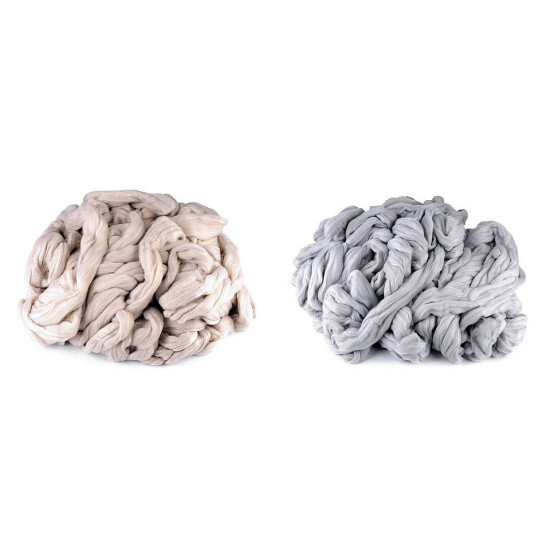 Fir de tricotat extra gros degrade, 1 kg - Gri foarte deschis (1 Bucată) Fir de tricotat extra gros degrade, 1 kg - Gri foarte deschis (1 Bucată)